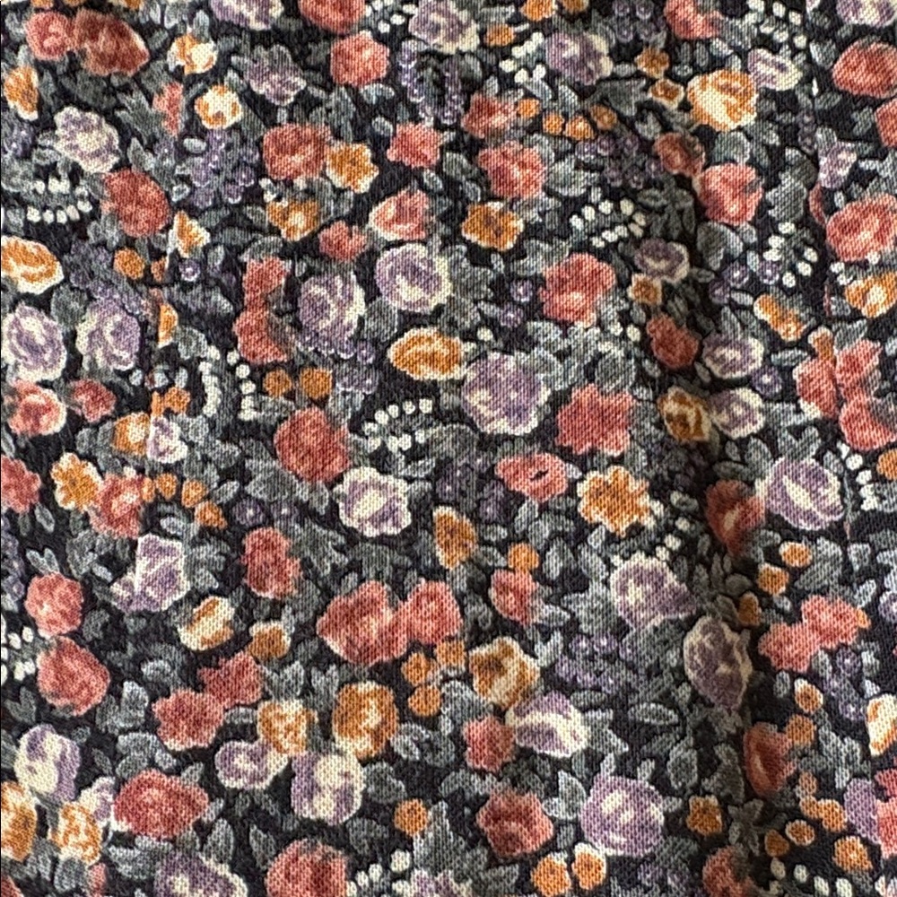 Floral Button-Front Maxi Skirt - Picture 7 of 7